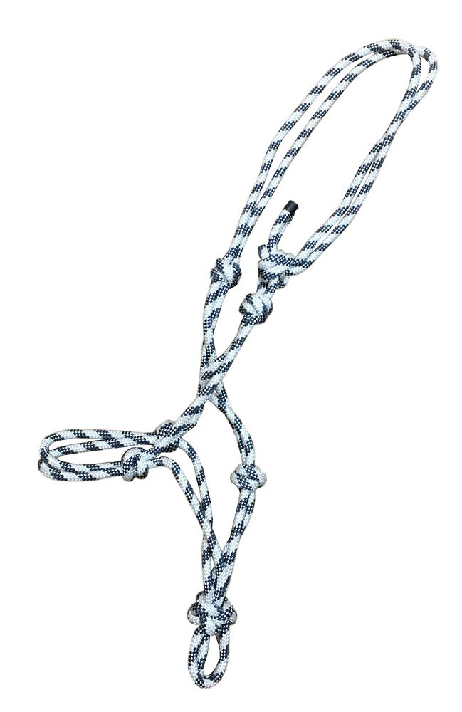HKM Halter-13981269.0951 Weiß/Dunkelblau Vollblut