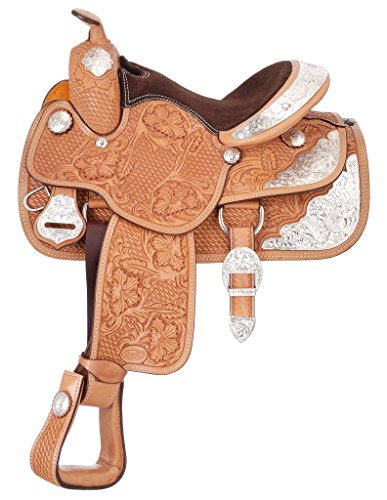 Silver Royal Challenger Silver Show Saddle 12in Li