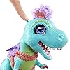 Cave-Club-Rockelle-Tyrasaurus-Doll-Figure Cave Club Rockelle Doll and Tyrasaurus Dinosaur Pal Playset with Accessories, Gift for 4 Year Olds and up