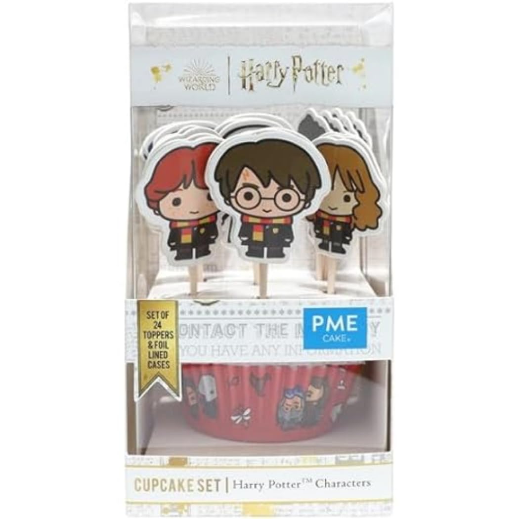 PME Harry Potter Cupcake Cases & Topper Set of 24, Characters — image 1