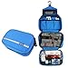 dopobo Travel Toiletry Bag for Women, Dopp Kit for Men, Waterproof Makeup Bag Shaving Bag with Hanging Hook, Portable Toiletry Organizer for Traveling and Camping (Blue)…