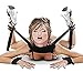 Durable Adult Toys Bed Straps Kit for Couples and Women, Black