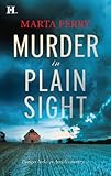 Front cover for the book Murder in Plain Sight by Marta Perry