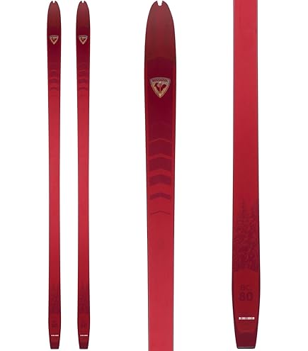 Amazon.com : Rossignol BC 80 Positrack/BC Auto Skis, 176, RHLWC01