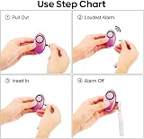 SUMAS 3 Pack Personal Safety Alarm 140DB Loud Keychain with LED Light for Women view 8
