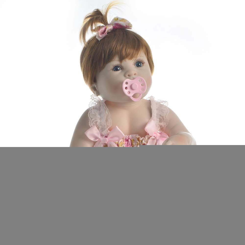 Prezzo WYCD Bambola Rinata Reborn Baby Doll Rinato Bambino Bambola 22pollici 57Centimetri Vinyl Molle del Simulazione Silicone Realistico Ragazza Offerte