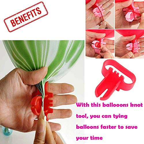 KSNOW Mickey Color Balloons12 Inch Red Black Yellow Latex Balloons with Confetti Balloon for Baby Shower Birthday Party Decor (40 Pack)