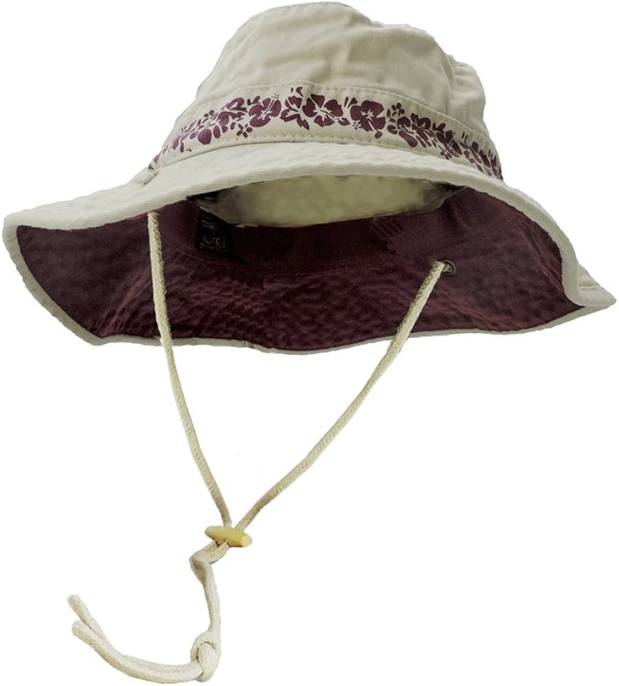burgundy sun hat