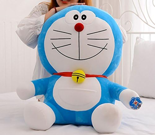 NEWNESS WORLD Doraemon Plush Toy Blue Fat Pillow Cushion for Home Decoration/Best Gift for Kids 1pc(Pattern 3 30cm)