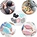 BOSONER Baby Crawling Anti-Slip Knee and Anti Slip Baby Boys Girls Socks Best Infant Gift, Unisex Baby Toddlers Kneepads (Black Dark Grey)