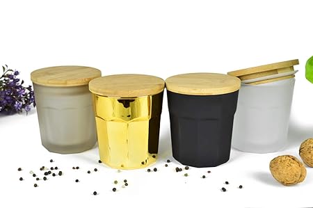 Sendez 4 Bunte Vorratsdosen Set mit Deckel Vorratsbehälter Vorratsdose