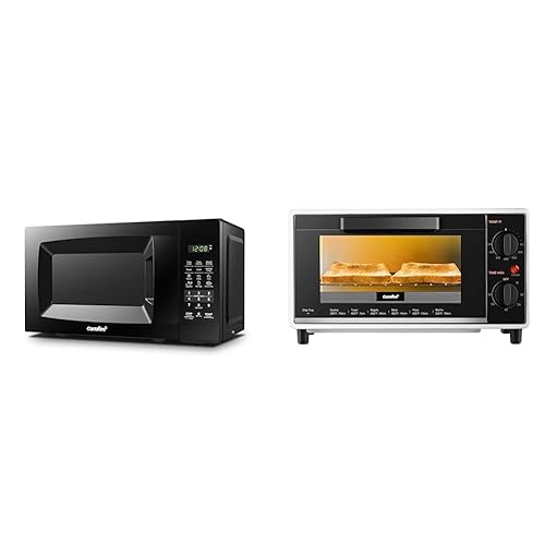 COMFEE' EM720CPL-PMB Countertop Microwave Oven, 700W