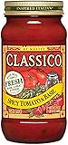 Classico Spicy Tomato and Basil Sauce, 24 Ounce