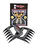 Big Time BBQ Meat Claws Pulled Pork Shredder Tool Made Tough For Shredding Handling and Carving Set of 2 Perfect For Transferring Your Turkey From The Roasting Pan To The Carving Plate