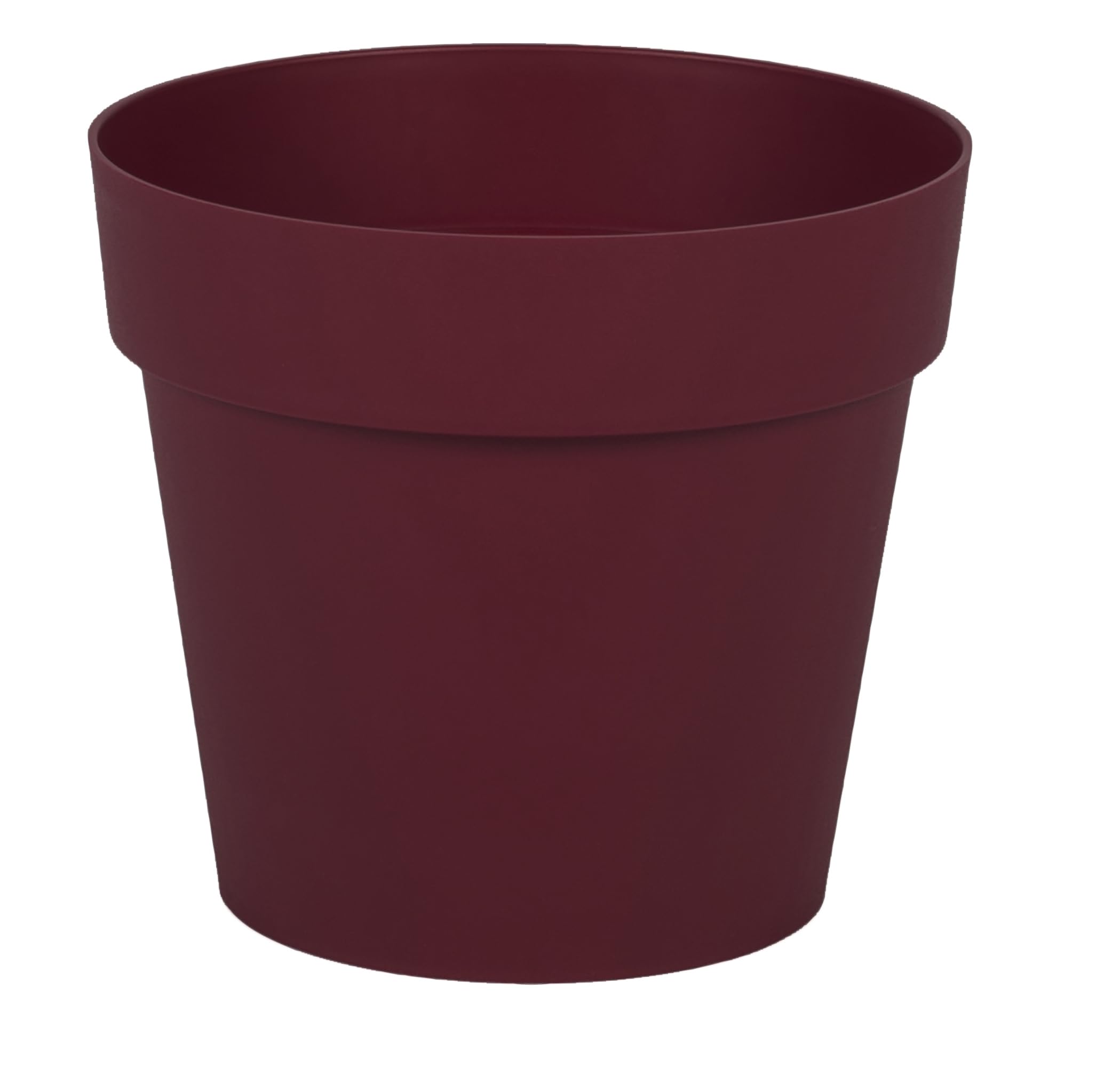EDA Flower Pot, Burgundy red, Ø 15 cm