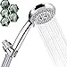 Handheld Shower Head With Hose 5 Spray Settings High Pressure Shower Head Massage Spa Detachable Hand Held Shower Head With 80