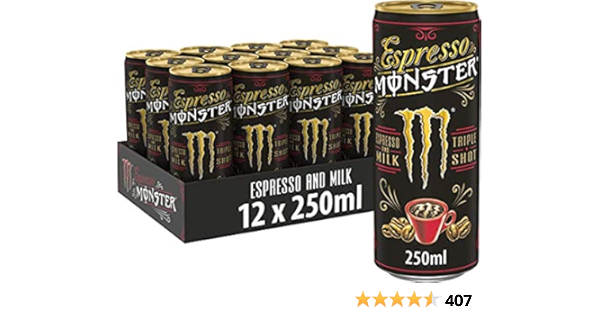 Monster Espresso 12 x 250 ml : Amazon.es: Alimentación y ...