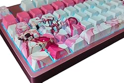 Benemate Honkai Elysia Keycaps, 108 + 27 Backlit