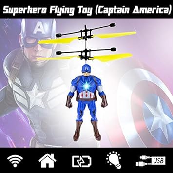 flying superhero toy