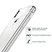 MASCHERI hui-363 for iPhone X Case, [Zen Series] Scratch Resistant [White Henna Mandala Floral Lace Design] TPU Bumper Clear Back Panel Hybrid Protective Case Cover for Apple iPhone X - Clear