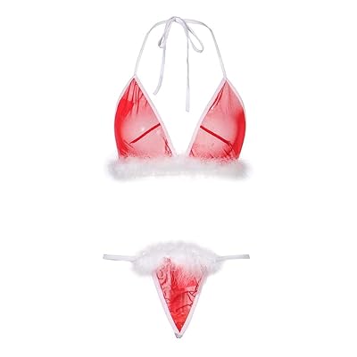 Womens Sexy Santa Lingerie Slip Nightwear Red Haiti | Ubuy Womens Sexy Santa Lingerie Slip Nightwear Red Haiti | Ubuy