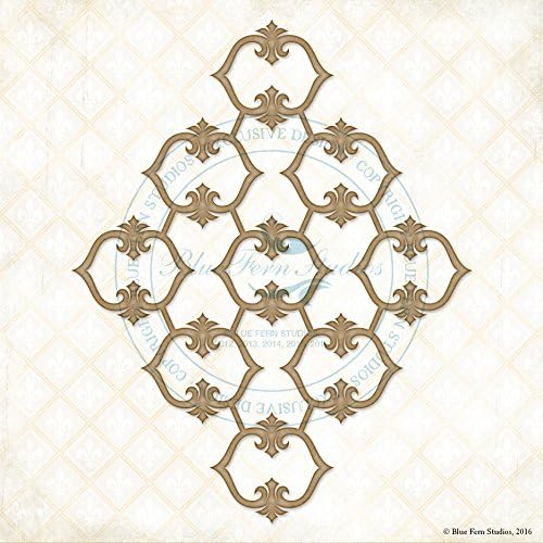 Blue Fern Studio Chipboard Persian Ornament