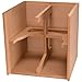 Knock-Down MDF 1.5 cu. ft. Subwoofer Cabinet for Dayton Audio 12