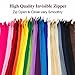 40PCS Nylon Invisible Zipper,DIY Sewing Zippers for Handmade Garment/Bags/Home Textile,Tailor Sewer Crafter's Special (18 inch, Mix Color)