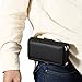 Dual Poacket Horizontal Executive Holster Belt Clip Pouch Case for iPhone 16 Plus iPhone 15 Pro Max Samsung Galaxy S25 Ultra S24 FE S23 Ultra A15 A16 A55 A35 Google Pixel 9 Pro XL