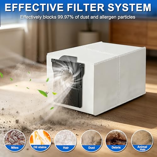 24 Pezzi Accessori per Robot Aspirapolvere per Dreame L10S Pro Ultra Heat, L10S Ultra Gen 2, X30 Ultra, X40 Ultra, Includono Spazzola Principale, Spazzole Laterali,Fáciles de instalar y reemplazar