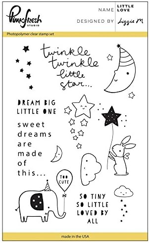 Pinkfresh Studio Clear Stamp Set - Little Love