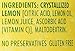 True Lemon 10.6oz 2pk. Shakers Kit