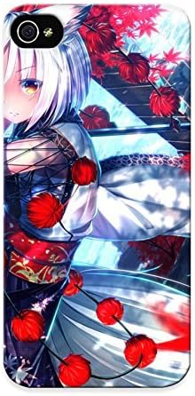 Charlesvenegas Cute Tpu Lhqmev-1837-jhgamxp Touhou Animal Ears Autumn Brown Eyes Flowers Hat Inubashiri Momiji Japanese Clothes Katana Leaves Ryosiossword Tail Touhou Weapon White Hair Case Cover Design For Iphone 5/5s