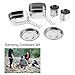 Best-ycldcyp Camping Mess Kits,6Pcs Durable Portable Stainless Steel Open Fire Cookware Set Camping Picnic Outdoor Pan Pot Plate Cupthumb 4
