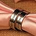 Chenkaiyang 1 PCS HIS CRAZY HER WEIRDO Ring Stainless Steel Rings for Women Men Couple Ring Wedding Gifts
