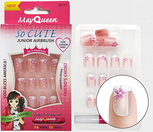 Beautia 3pack So Cute Artificial False Junior Nail with Glue (22113/22013/22111) - Thumbnail 2