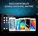 LAX Pro 16800 Portable Charger Battery Backup, 16800mAh External Battery with 4 High Speed Charging 2.1A USB Ports for iPhone, iPad, Samsung Galaxy, Android and Other Smart Devices (Rose Gold)
