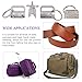Swpeet 45Pcs Sliver 1 Inch Key Fob Hardware with Key Rings Sets, Perfect for Bag Wristlets with Fabric/Ribbon/Webbing/Embossed and Other Hand Craft - 25mm