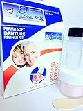 Perma Soft Denture Reliner - 1 Kit - Made in the USA - Relines 1 Individual Plate by Perma Soft Denture Reliner