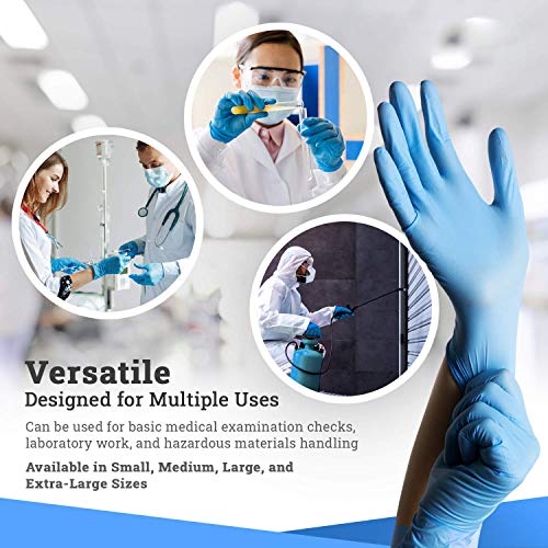 INTCO Nitrile Exam Disposable Gloves Latex Free Rubber & No Powder