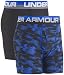 Under Armour Boys' Big Performance Boxer Briefs, Ultra Blue/Black, YLG primary