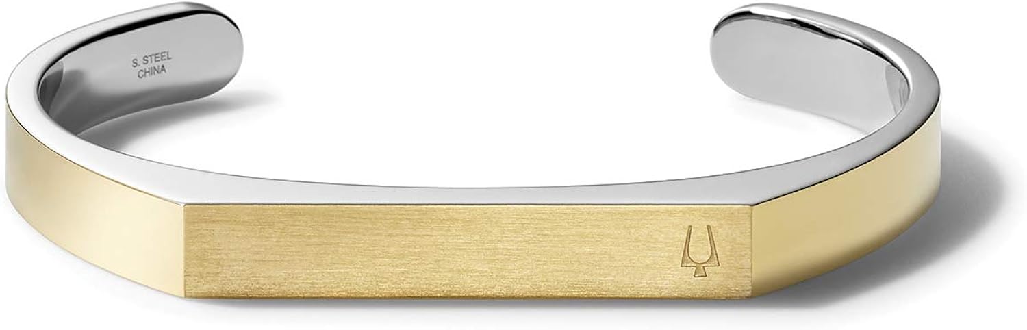 Bulova Mens Classic Cuff Bracelet: Jewelry