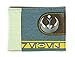 Bioworld Men's Star Wars Rogue Rebel Mixed Material Bi-fold Wallet, blue, One Size