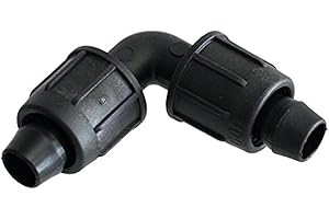 Drip Depot Irritec Perma-Loc Tubing Elbow - Size : 1/2"- 5 Pack