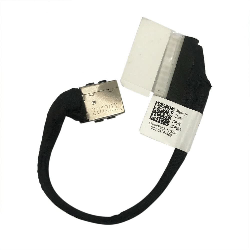 ZAHARA 450.0K708.0021 PRV65 0PRV65 450.0K708.0011 DC in Power Jack Charging Port Cable Conntor Harness for DELL G3 3500, G5 5500, SE 5505 Selek P89F