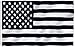 3'x5' Feet Black and White American Protest Flag Polyester