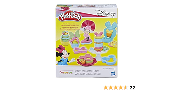 minnie mouse play doh cupcake