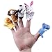 22pcs Soft Plush Animal Finger Puppets Set Baby Story Time for Theme Party Favor