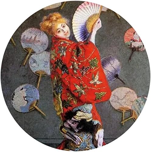 Expanding Stand and Grip with Separate Mounts for Mount Holder Sockets for iPhone iPad Samsung Nintendo Switch and All Other Smart Device - Wearing a Japanese kimono card the Monet by Claude Monet