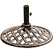 Hanover UMBRELLABASE Iron Umbrella Base for Monaco and Traditions Tiltable Umbrellas